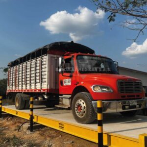 Báscula camionera IP STEEL concreto 20 - 40 TON