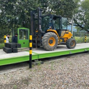Báscula camionera IP STEEL concreto 20 - 40 TON