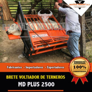 Brete volteador de terneros md plus 2500